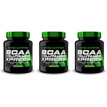 Scitec Nutrition BCAA + Glutamine Xpress Mojito 사이텍 뉴트리션 BCAA 글루타민 엑스프레스 모히토 600g 3팩, 1개