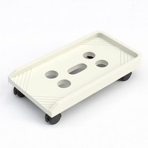 PC 본체 받침대 컴퓨터 본체 다이 받침대, 화이트