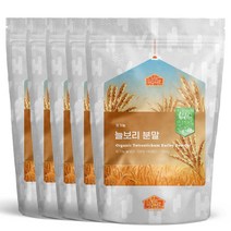 비옴 100% 유기농 늘보리 분말 300g x 5개
