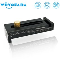 테이블 알루미늄 고정밀 게이지 0.5-4cm 깊이 측정기 심