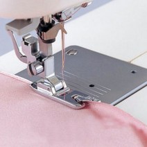 가정용미싱 소형 공업용 미니재봉틀 압연 밑단 컬링 노루발 1 개 36mm 재봉틀 가수 Janome 재봉 액세서리 레이스, 3mm lace PresserFoot
