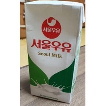 서울멸균우유 1000미리6팩1세트, 단품