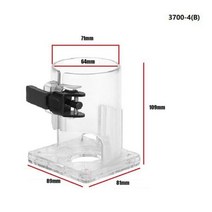 전동트리머 목공트리머 전기 트리밍 머신 핸드 베이스 플라스틱 베이스 보드 에지 커터 makita rt0701cworx wu601 배터리, 02 G 3700-4(B)