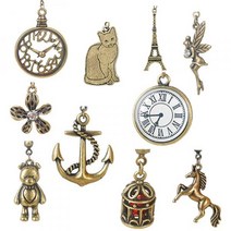 북키스 금속1 책갈피 골드 책갈피 예쁜 책갈피 북마크, 에펠탑(2D)