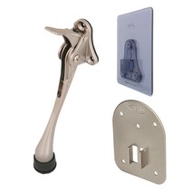 원터치말발굽 대형(그레이)+보강판+접착판, 1개