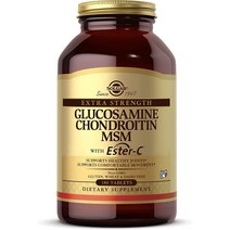 솔가 글루코사민 1500mg 콘드로이친 1200mg MSM 700mg 에스테르 C 60mg 함유 180정, 1개
