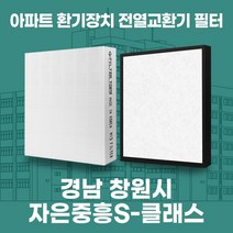 창원시 자은 중흥S클래스 아파트 환기시스템 전열교환기 필터 H13등급 공동구매, 34평, 기본세트(헤파1+프리2)