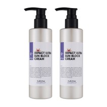 (셀파인화장품)블루임팩트 울트라u.v.무기자차.무기자차 썬블록 선크림 250ml, 250ml 2개