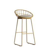 접이식 테이블 바 미니 식탁 의자 1인 틈새 가구, 가벼운 럭셔리 바 의자 1개