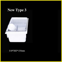 전문 실험 쥐 케이지 마우스 사육 그룹 피드 피더 소형 대형 PP 장비 용품 1개, 05 New Type 3