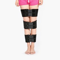 바른자세 오다리 휜다리 네오프렌 3중 다리고정벨트, 단품, 1개