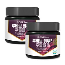 국내산 루바브 칡 뿌리 추출물 정, 2개, 120정