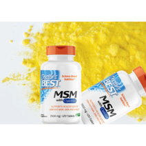 닥터스 베스트 엠에스엠 MSM 옵티 MSM 1500 mg 120 타블렛, 2개, 120정, 120정
