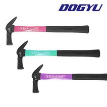 도규 네오 글라스 화이바 자루 자석 빠루 망치 장도리, 화이바자석빠루망치 390 중, 1개