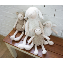 롱다리 양 인형 아기방꾸미기 애착인형 출산선물, 대, 화이트