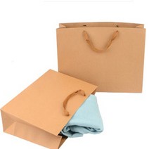 무지 크라프트 사각 종이봉투 제로웨이스트 기프트 리유즈백 기념일 페이퍼백, 45x33cm