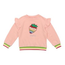 프렌치캣2 핑크 딸기 맨투맨 CH 봄 신상품 티셔츠 운동복 Q31DST060