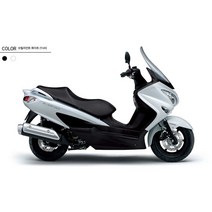 몽키바이크 2021년식 스즈키 버그만125 화이트 컬러 스쿠터 오토바이