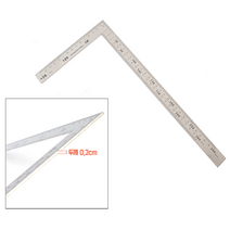 ㄱ자 ㄱ쇠자 30cm 쇠자 50cm 쇠자 구부러진 쇠자 기역모양 자 ㄱ모양 자(30cm 50cm), 1개