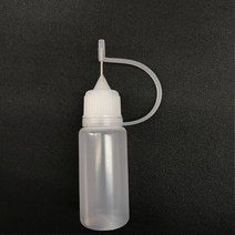 핀노즐공병 액상소분 스포이드 니들 접착제 오일 도료 프라모델 바늘공병, 10ml, 1개