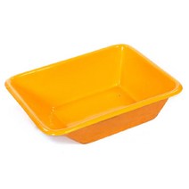 강화 PVC 노랑 사각 캡 일륜차 이륜차 바가지 손수레