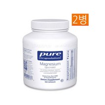 퓨어 인캡슐레이션 마그네슘 글리시네이트 180정 x 2병_Pure Encapsulation Magnesium Glycinate 180cap 2 pack, 2병 (180 x 2병)