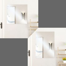 이지와이드 벽에 붙이는 안전 아크릴 거울 (정사각) (직사각), (40x60cm) (직사각)