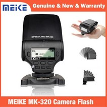 카메라플래쉬 사진 촬영 조명 카메라 후레쉬 MEIKE MK320 TTL 플래시 스피드 라이트 후지 필름 올림푸스 소니 A7 A7R A7S II A77 A6000 NEX6 A58, for Fujifilm
