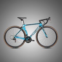 트위터 2224 스피드 카본 로드바이크 700c 휠셋, 블랙 블루, 50cm, 24