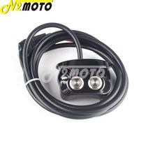 자전거 일체형 핸들바 버튼 와이어 컨트롤러 스위치 에어 라이드 핸들 바, 검은색