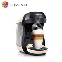 tassimo 독일 보쉬 타시모 캡슐커피머신 Tassimo Happy TAS100 시리즈 독일직배송, 블랙크림