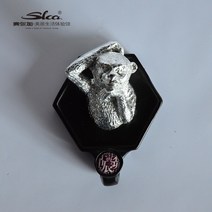 조각상 조형물 정원꾸미기 장식품 인테리어 그림, 원숭이 실버