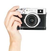 JJC 후지X100V X100F 카메라 핸드그립 핸드 플레이트, 블랙(7월10일부터 순차배송)