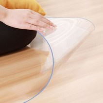 미끄럼 방지 플라스틱 카페트 pvc 투명 도어 매트 가정용 주방 용품 빅 거실 협탁, 90x160cm, Transparent2.0mm