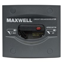 Maxwell 맥스웰 12-24V 차단기 패널, Ref:P100791 130A Black