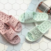 슬리퍼 베란다 물빠짐 욕실화 욕실 화장실 슬림퍼 JF139 실내화, 연갈색