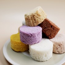 쌀이랑 설기가루 200g 간단하게 만드는 백설기 무지개떡 떡케이크 촉감놀이 간단 키트, 커피 200g