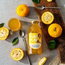 퓨어플랜 클린유자 500ml-3병 /진하게짜낸 고흥유자음료, 3개