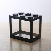 베타물고기 구피 해수어 금붕어키우기 LED 수족관 미니 금붕어 Betta 물고기 탱크 크리에이티브 생태 실린