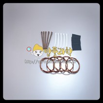 전자석만들기재료 둥근머리볼트5인용