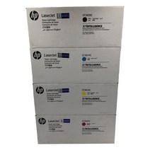 HP 정품토너 CF360XC~CF363XC Color Laserjet Enterprise M553DN 검정+파랑+빨강+노랑 검정 12500매/컬러 9500매, 1개