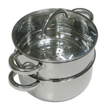 이태리 am 스텐찜솥 2단 인덕션찜기 찜솥