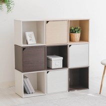 아이리스 도어형 우드 원목 수납장 수납 공간 박스 CQB시리즈 CQB 229942, 컬러도어형 / ACQB-35D, 화이트