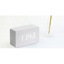 실내 탁장 인테리어 소품 우드블럭 시계 예쁜탁상시계