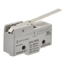 HY-L707B 마이크로 스위치 누름 ON OFF 리미트 도어 센서 250V 10A 한영넉스, 1개입