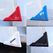 JS automotive 그랜드스타렉스 레터링 문콕방지 실리콘 모서리 도어가드 커버 패널 튜닝 몰딩 인테리어 용품, 그랜드스타랙스