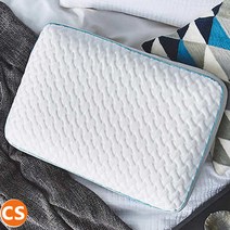 템퍼페딕 세레니티 수면 메모리폼 침대 베개 Serenity by Tempur-Pedic Memory Foam Bed Pillow 화이트, 1개