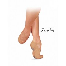 샨샤 PRO 1C 발레 슈즈 (스킨), W (넓은 볼), 5