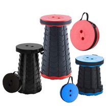 차박 나들이 아웃도어 깔끔한 폴딩 휴대용 체어 등산 글램핑 편안한 심플, 레 드