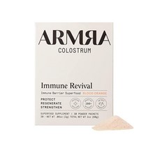 ARMRA 소 초유 슈퍼푸드 | 목초 사육 면역 장 피트니스 뇌 혜택 400개 이상의 영양소 효능 생체 이용 가능 케토 인증 글루텐 프리 무향 60회분 207173, Blood Orange | 30 Servings